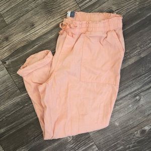 Old Navy linen capris